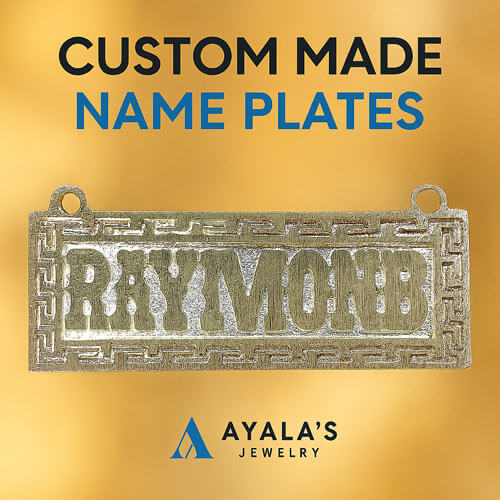 Custom Made Name Plates