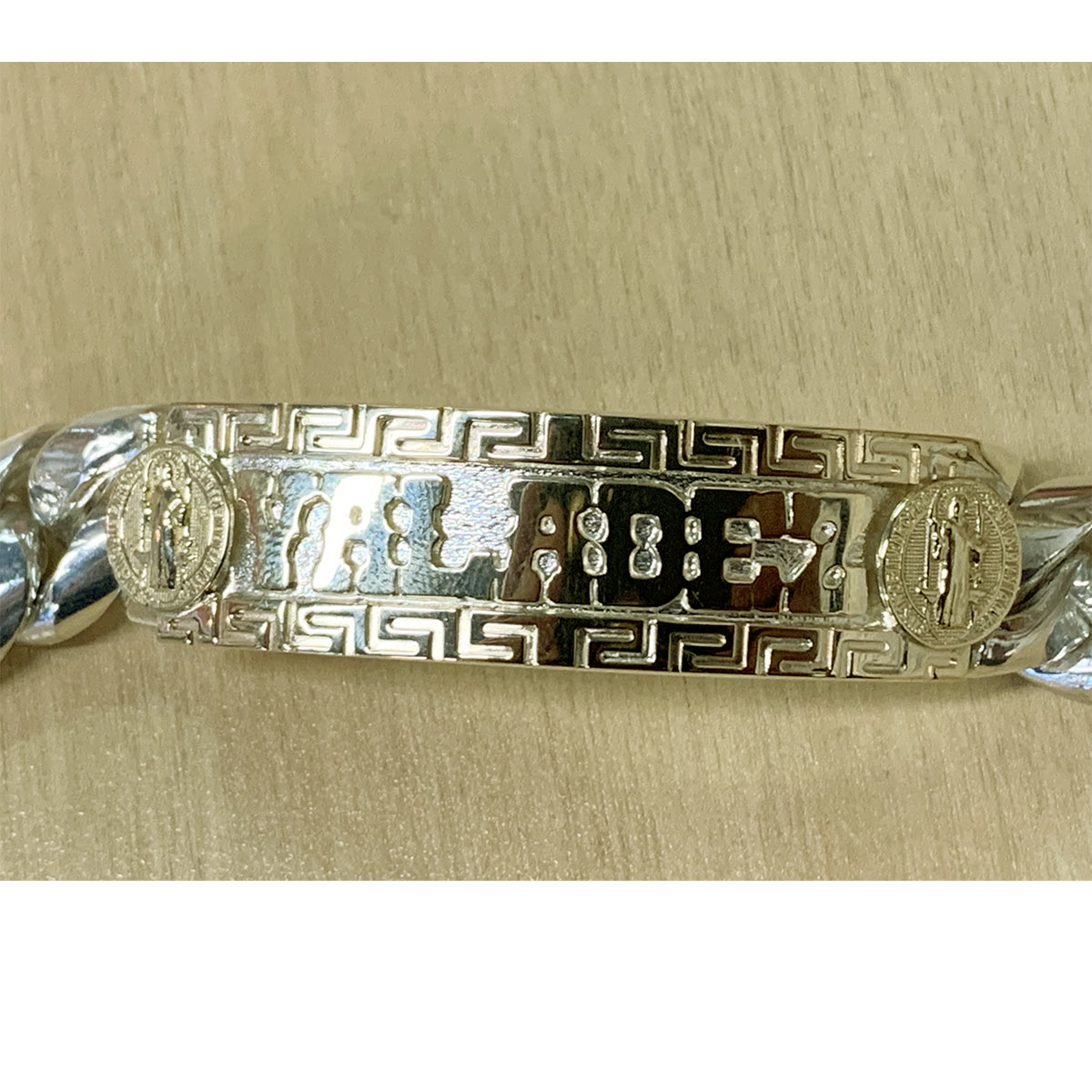14K Gold “VALADEZ” Nameplate Bracelet – Custom Jewelry LA 1 14K Gold “VALADEZ” Nameplate Bracelet – Custom Jewelry LA
